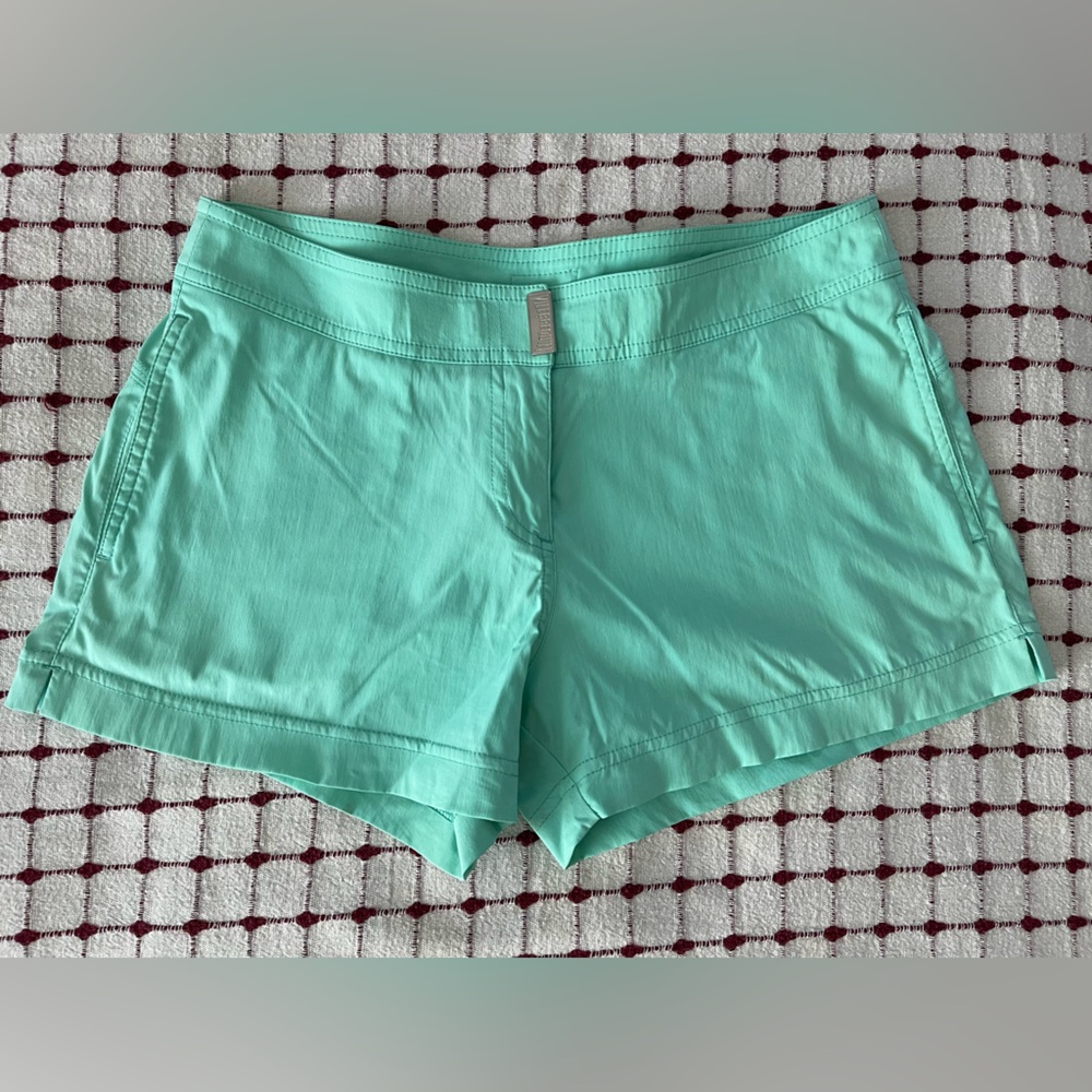 Vilebrequin Green Shorts Lightweight Summer Essential…